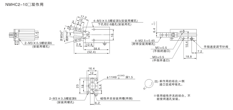 外型尺寸(毫米)